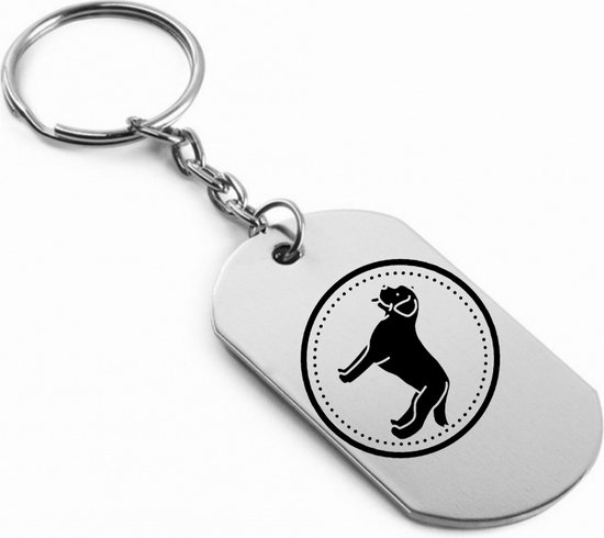 Porte-clés Akyol® Labrador | Porte-clés chien | Animaux | cadeau pour animaux de compagnie | Chiens | porte-clés chien | Accessoires pour chiens | Jouets pour chiens
