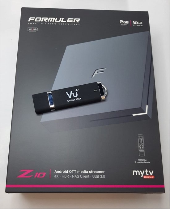 Formuler Z10 SE – 4K IPTV + Porte-cartes D'AZ®