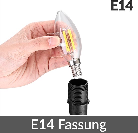 Monzana Lampe de Table 32cm Abat-jour E14 Métal Chrome Veilleuse Lampe de Bureau Taupe
