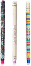 Legami - Uitwisbare pennen - Bloom - Konijn - Lama - Navulbaar - Back to School
