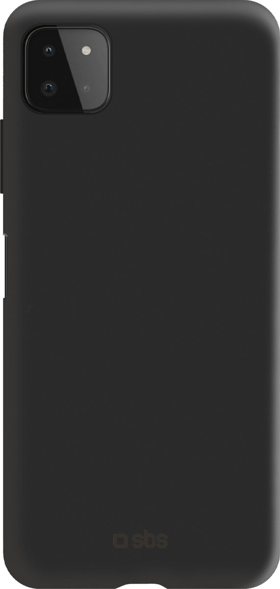 Samsung Galaxy A22 5G Hoesje - SBS - Vanity Serie - TPU Backcover - Zwart - Hoesje Geschikt Voor Samsung Galaxy A22 5G