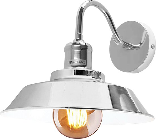 Light and Living hanglamp Medina 3L goud met amber glas