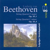 Leipziger Streichquartett - Streichquartette Op.18 1 & 4 (CD)