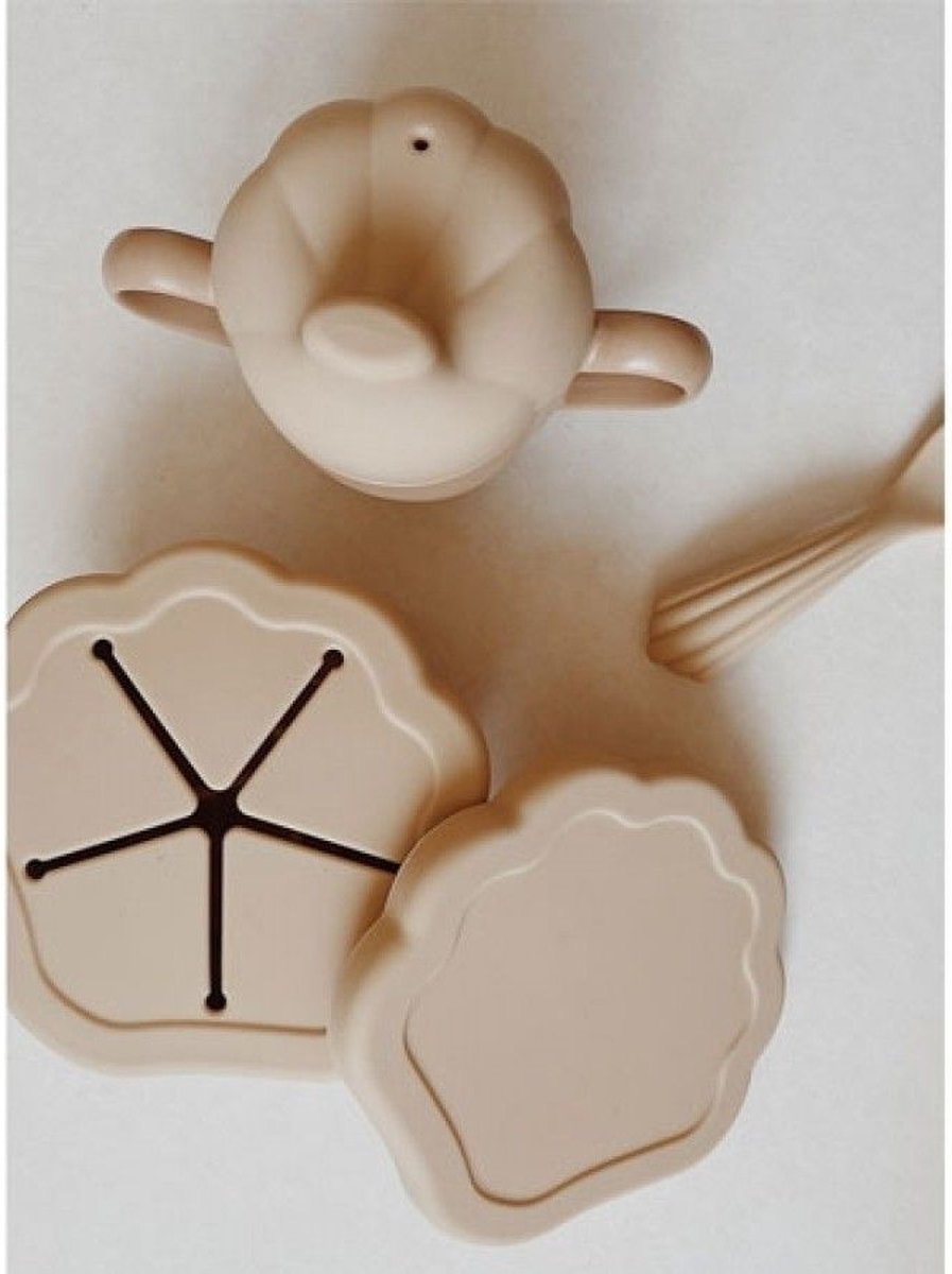 Goedkoopste Konges Sløjd - Silicone Serviesset Schelp - Kinderserviesset - Shell