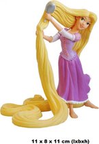 Bullyland Rapunzel Met Kam - Speelfiguurtje - Taarttopper -  11 x 8 x 11 cm (lxbxh)