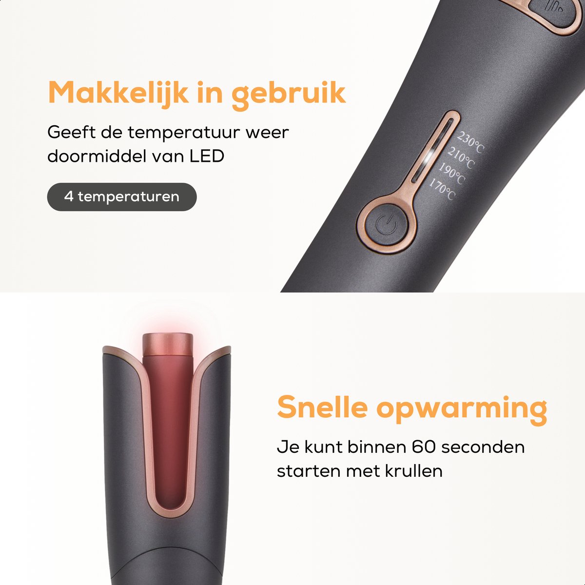 Zonovi Automatische Krultang - Curling Iron thumbnail 5