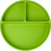 Bébé | Assiette Avec Ventouse |  Vaisselle pour enfants | Assiette pour enfants | Incassable | Vert