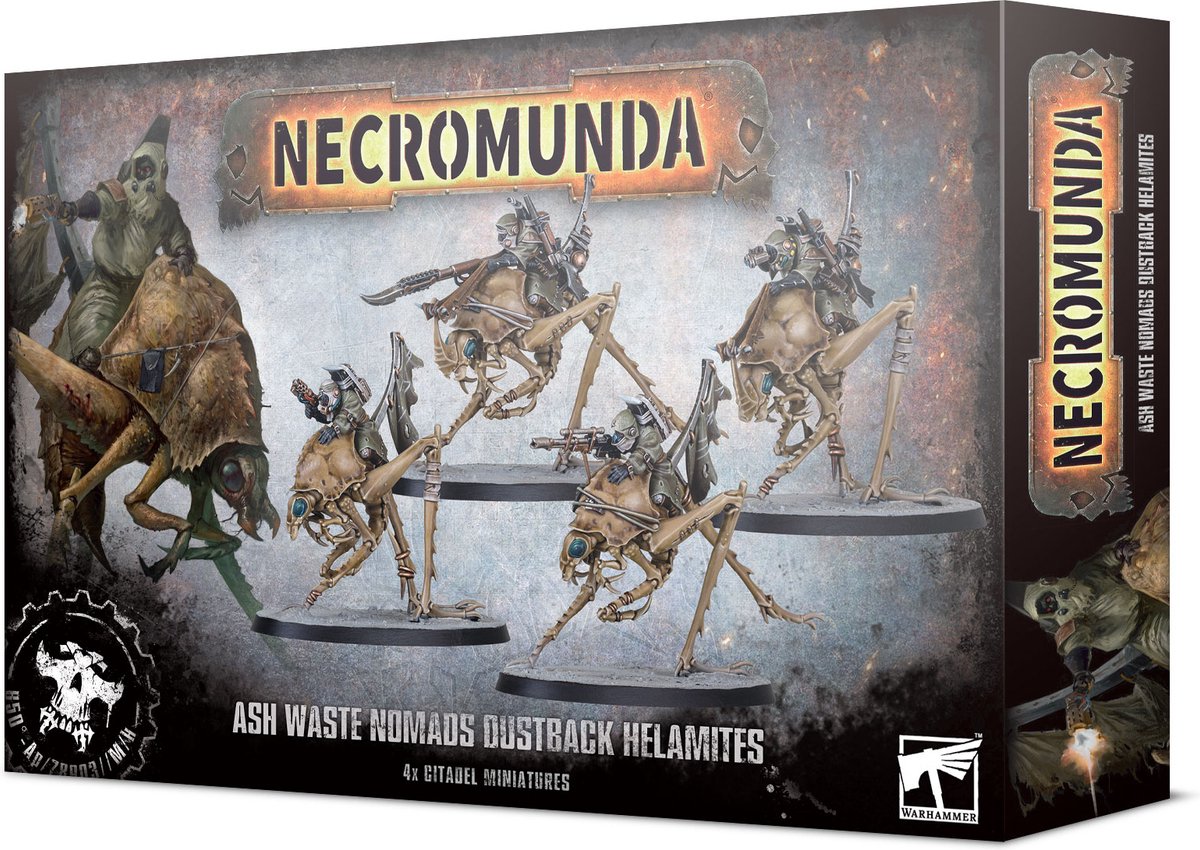 Necromunda Ash Wastes Nomads Dustback Helamites