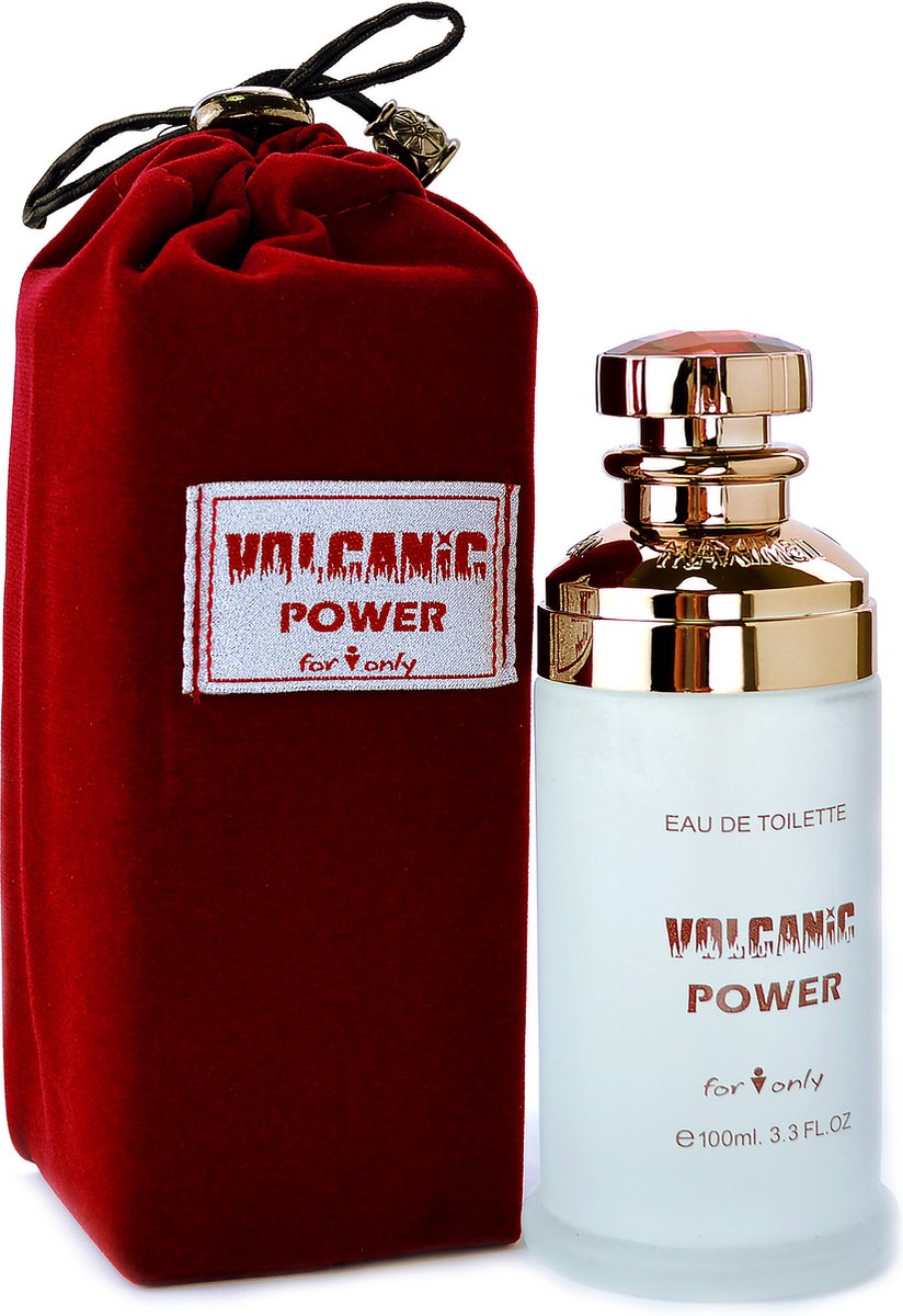 CADEAUTIP, Parfum, Volcanic Power een heerlijke zacht kruidige geur in luxe verpakking