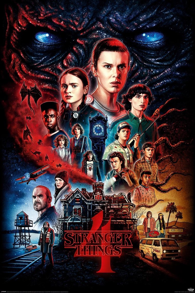Stranger Things Season 4 Vecna - Maxi Poster