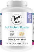 Teff Protein Powder Banaan 0,7 kg - proteine shake - proteine poeder whey - eiwit shake