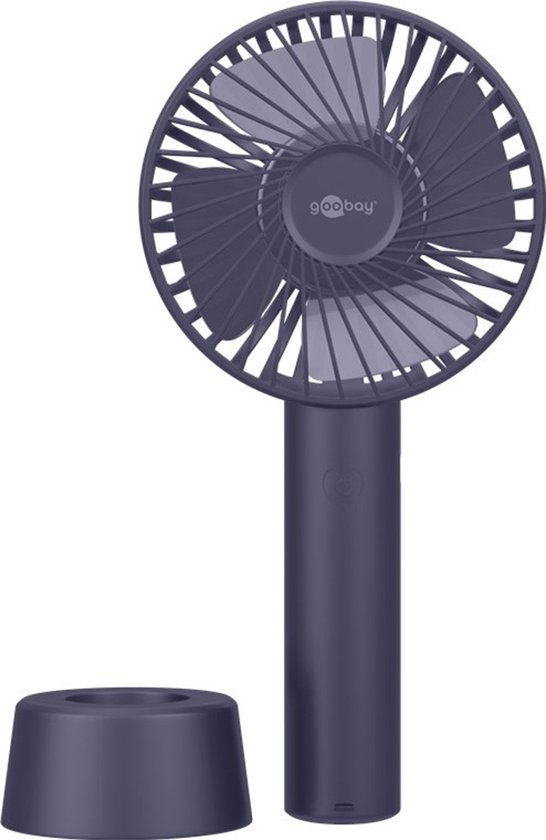 Ventilateur à main - Ø10 cm - USB - Avec socle - 4 positions - Incl. câble  de charge... | bol.com