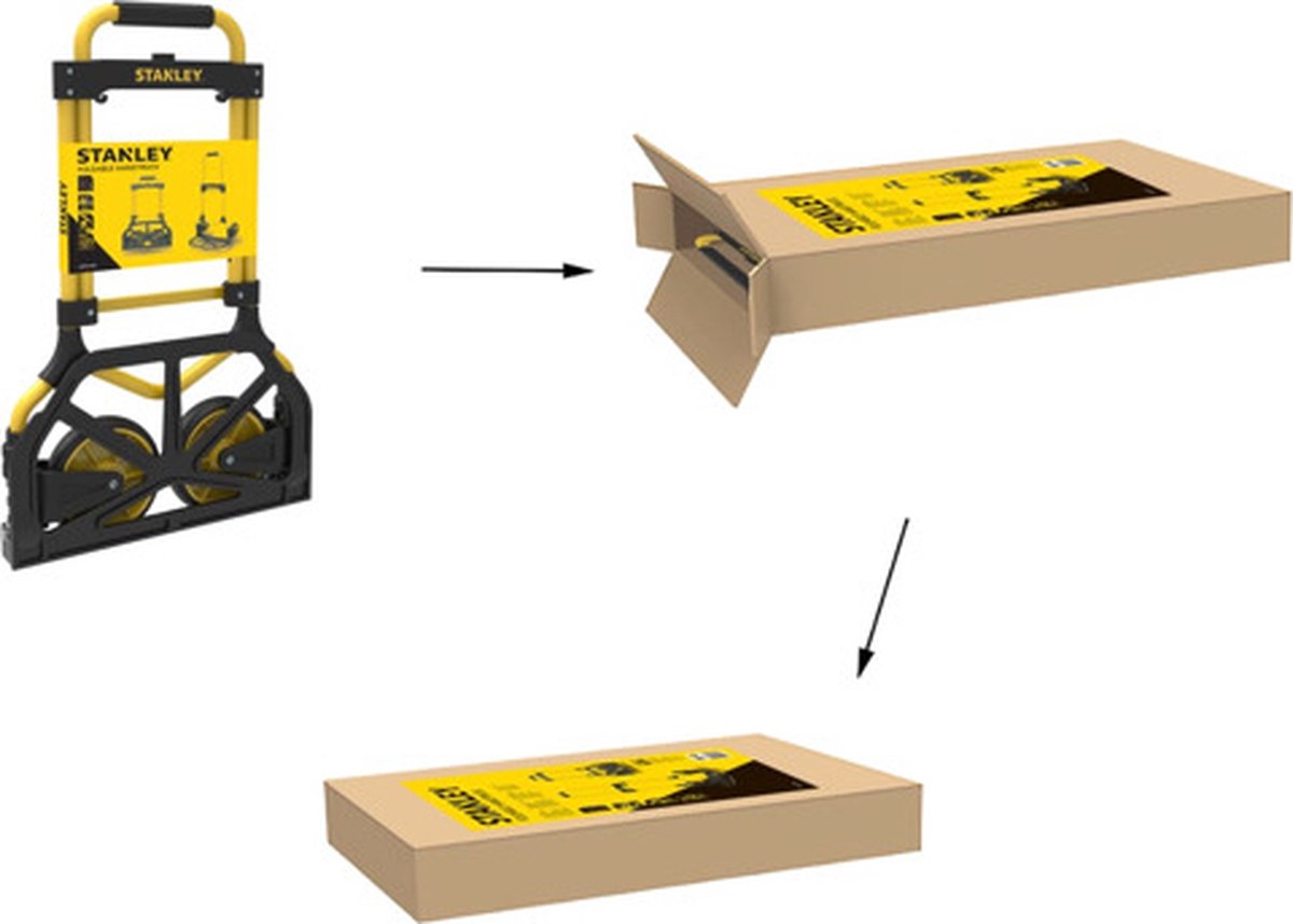 Stanley FT580 Opvouwbare steekwagen capaciteit 70 kg