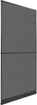 vidaXL - Hordeur - met - scharnieren - 100x215 - cm - antraciet
