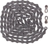 KMC fietsketting grijs 9 speed ketting bulk verpakt per stuk 114 schakels inclusief kettingslotje 100% Shimano Campagnolo Sram 9v compatibel PREMIUM QUALITY