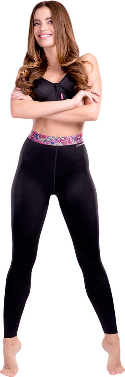 LIPOELASTIC Active leggings long - zwart - S