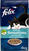 Felix Ocean Sensations - Saumon/Colin/Légumes - Nourriture pour chats - 4 kg