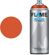 Molotow Flame Blue - Spray Paint - Spuitbus verf - Synthetisch - Lage druk - Matte afwerking - 400 ml - orange