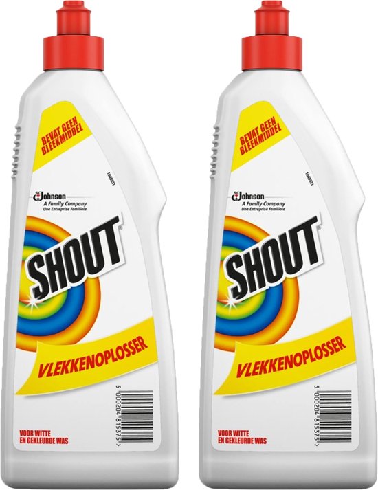 Shout Vlekkenverwijderaar 2x Mr Muscle Shout Vlekkenspray triple