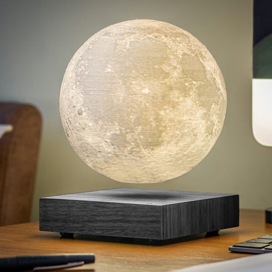 Gingko - Lampe Smart Moon - noir