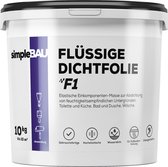 SimpleBau Vloeibare Afdichtingfolie F1 10kg ,Afdichting onder tegels