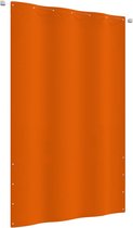 vidaXL - Balkonscherm - 140x240 - cm - oxford - stof - oranje