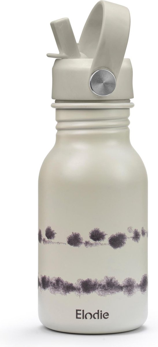Elodie Water bottle - Drinkbus kinderen - Waterfles met rietje - 350ml - Tidemark Drops
