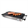 Korona 46100 glazen tafelgrill, 2-in-1 tafelgrill en warmhoudplaat, 800 watt, roestvrijstalen behuizing, instelbaar op 50-240 °C, grilloppervlak van Duitse Schott-glaskeramiek Korona 46100 glazen tafelgrill, 2-in-1 tafelgrill en warmhoudplaat, 800 watt, roestvrijstalen behuizing, instelbaar op 50-240 °C, grilloppervlak van Duitse Schott-glaskeramiek