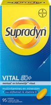 Bol.com Supradyn Vital 50+ jaar - Multivitaminen om vitaal te blijven speciaal voor vijftigplussers* - 95 tabletten aanbieding