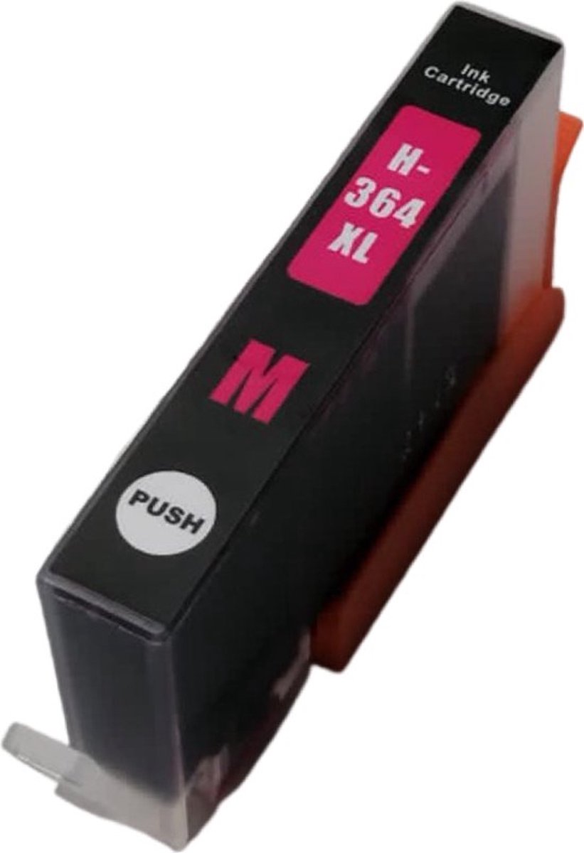 Inktplace huismerk 364XL Inkt cartridge Magenta / Rood geschikt voor HP