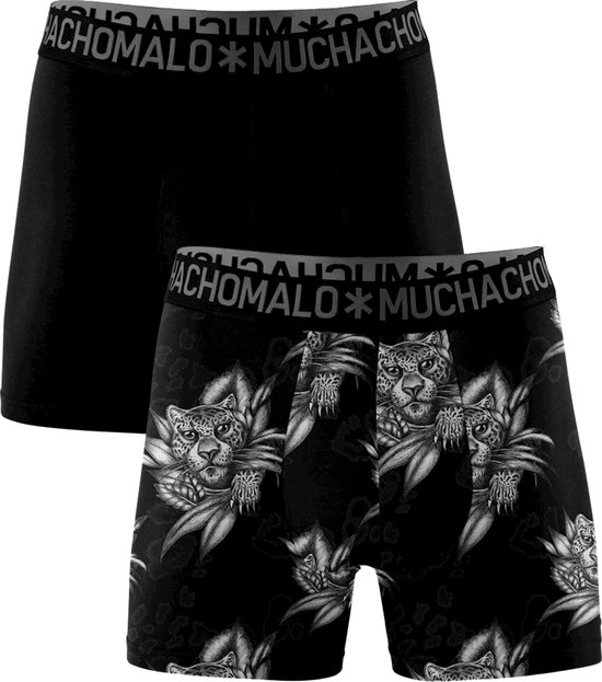 Boxer Muchachomalo Homme - Panther - Lot de 2 - Taille XXL