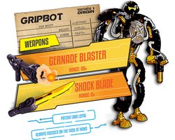 GigaBot Energy Core - Gripbot - 33 cm actiefiguur