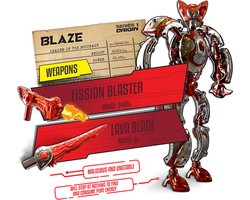 GigaBot Energy Core - Blaze - 33 cm actiefiguur