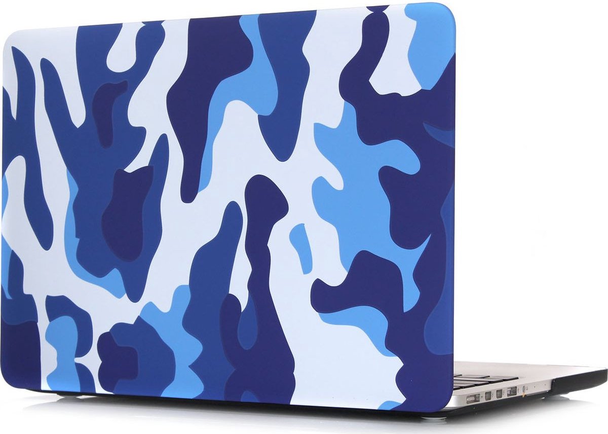 Apple MacBook Pro 15 (2012-2015) Case - Mobigear - Design Serie - Hardcover - Sea Camauflage - Apple MacBook Pro 15 (2012-2015) Cover