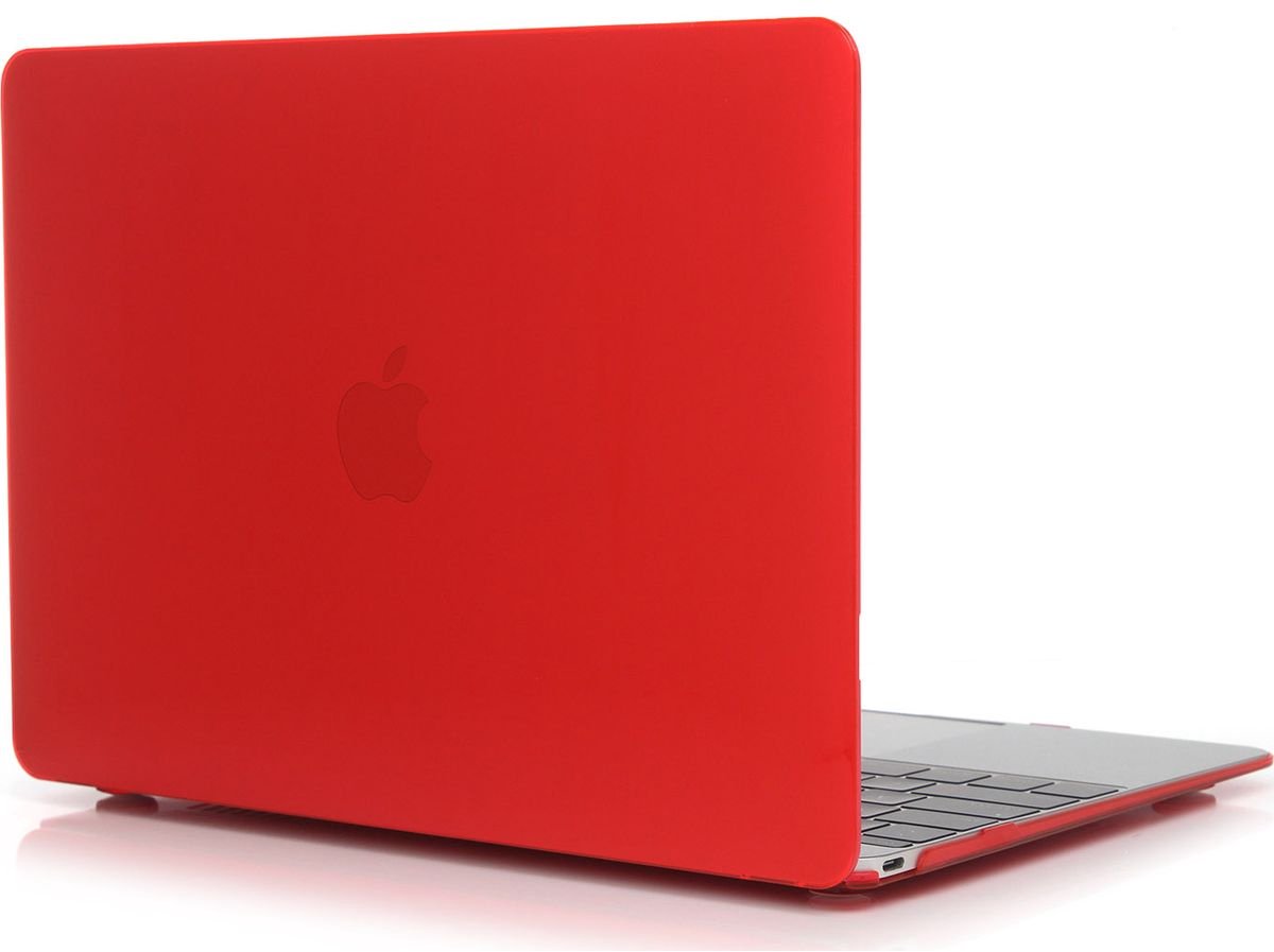 Mobigear Laptophoes geschikt voor Apple MacBook Pro 15 Inch (2008-2012) Hoes Hardshell Laptopcover MacBook Case | Mobigear Glossy - Rood - Model A1286
