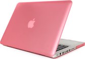 Mobigear Laptophoes geschikt voor Apple MacBook Pro 15 Inch (2008-2012) Hoes Hardshell Laptopcover MacBook Case | Mobigear Matte - Roze - Model A1286