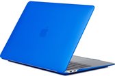 Mobigear Laptophoes geschikt voor Apple MacBook Air 13 Inch (2018-2020) Hoes Hardshell Laptopcover MacBook Case | Mobigear Matte - Donkerblauw - Model