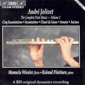 Manuela Wiesler & Roland Pöntinen - Jolivet: Flute Music, Vol.1 (CD)