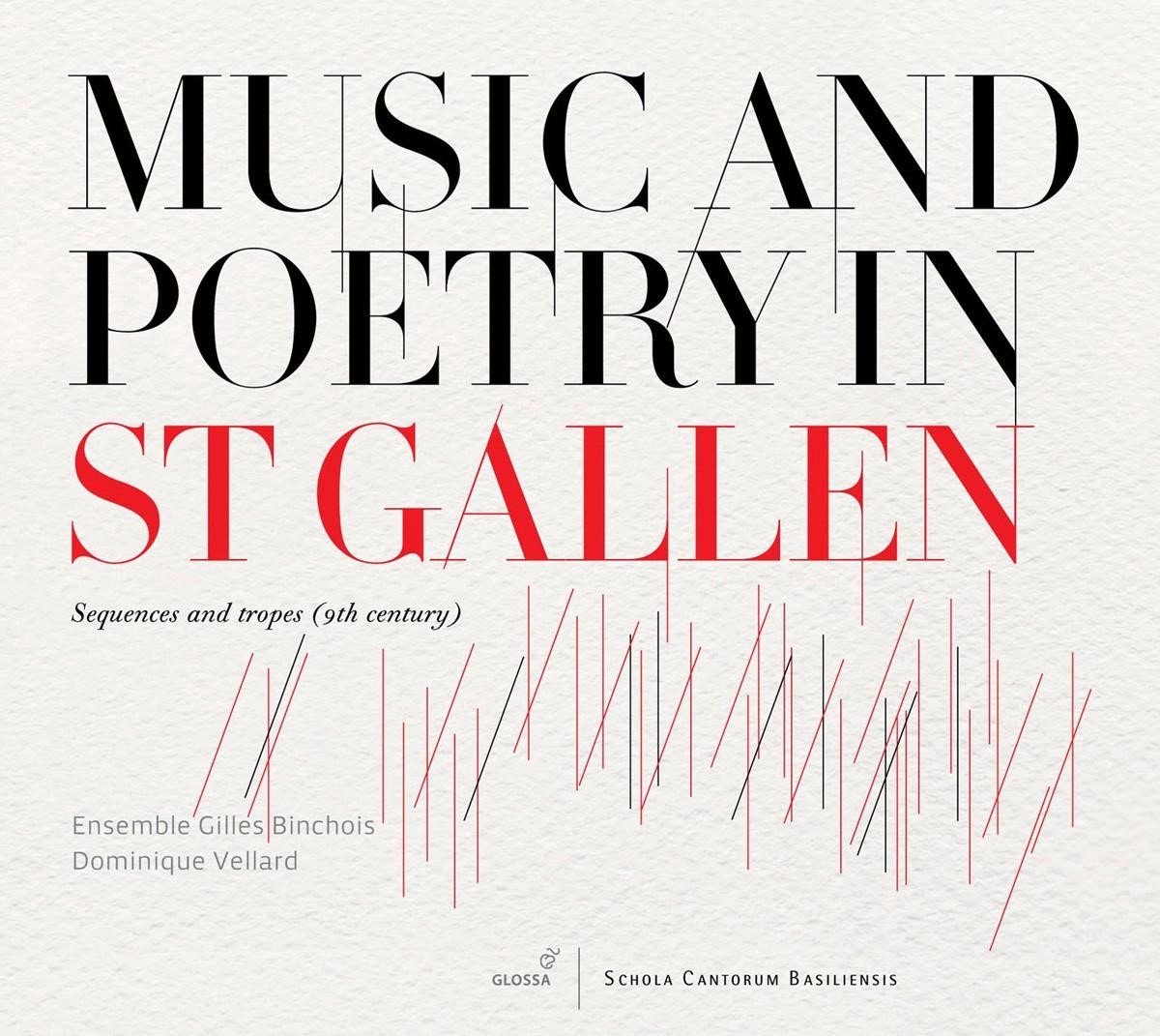 Ensemble Gilles Binchois - Music And Poetry In Saint Gall (CD)