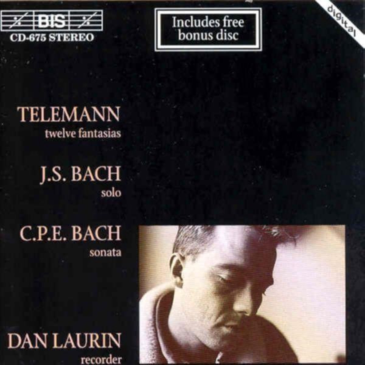 Dan Laurin - 12 Fantasia For Flute Solo (2 CD)