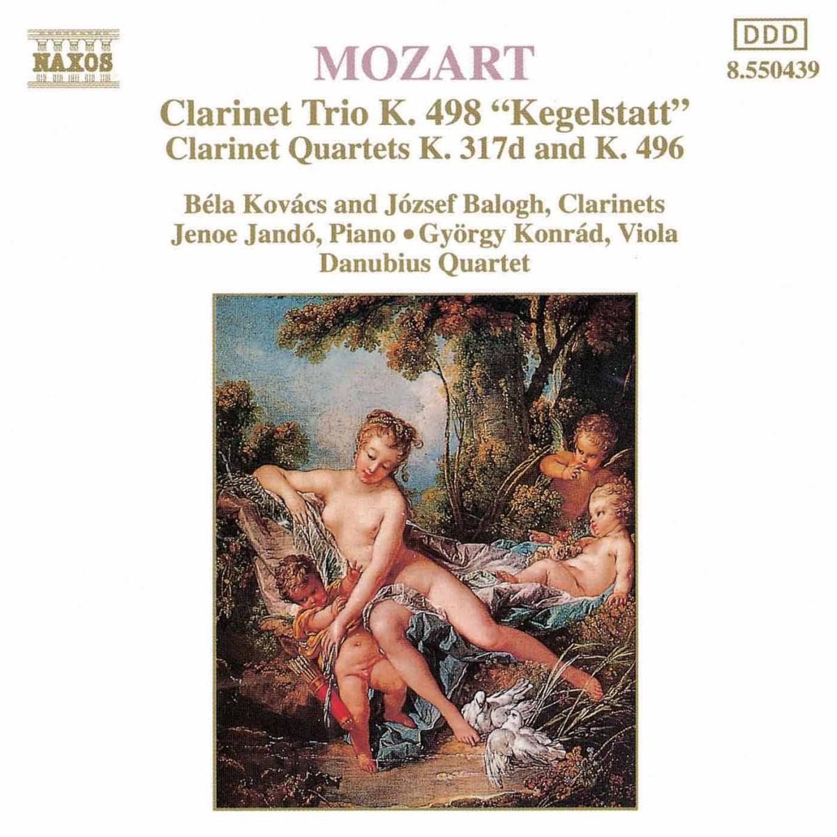 Danubius String Quartet - Mozart: Clarinet Trio | Clarinet Quartets (CD)
