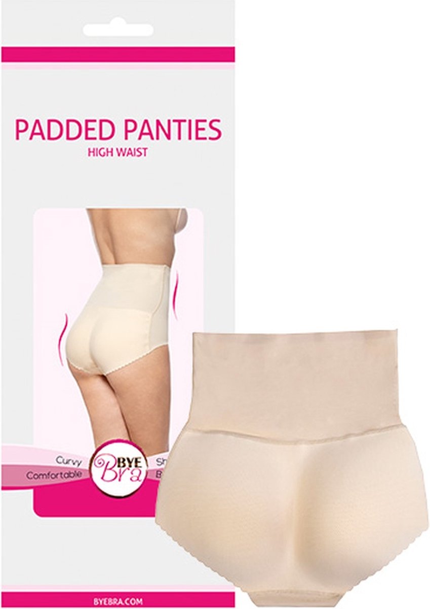 Bye Bra Naadloze Padded Slips, Hoge Taille, Butt Lift, Buikcontrole, Butt  lifter... | bol.com