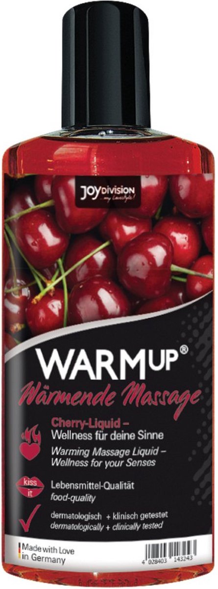 Goedkoopste Joy Division-Warmup Kirsch - 150 ml - Massageolie