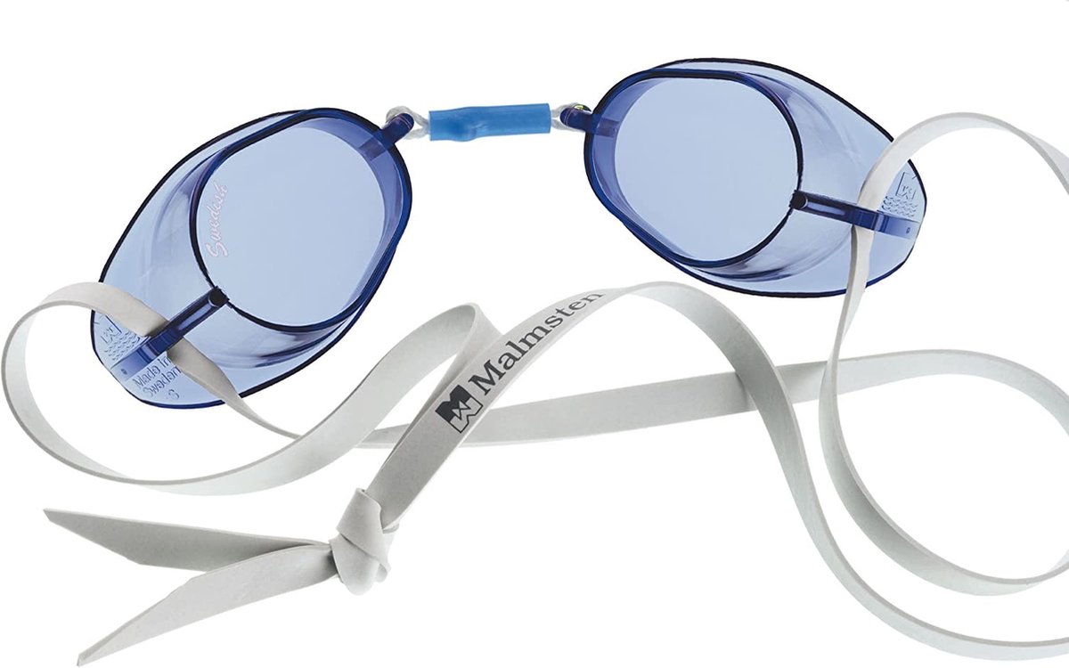 Malmsten Zwembril Classic Polycarbonaat Blauw