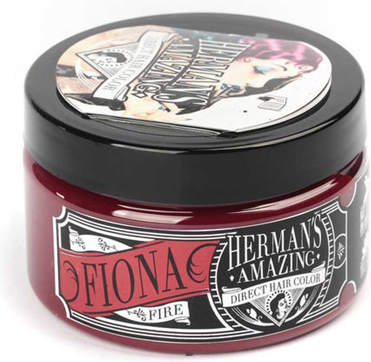 Hermans Amazing Haircolor - Fiona Fire Semi permanente haarverf - Rood