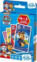 Paw Patrol - 4 in 1 - Speelkaarten - Kwartet - Memo - Snap  - Actie spel - Kaartspel