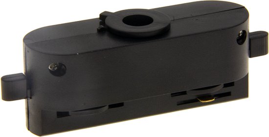 Foto: Pendel adapter 1 fase rails zwart