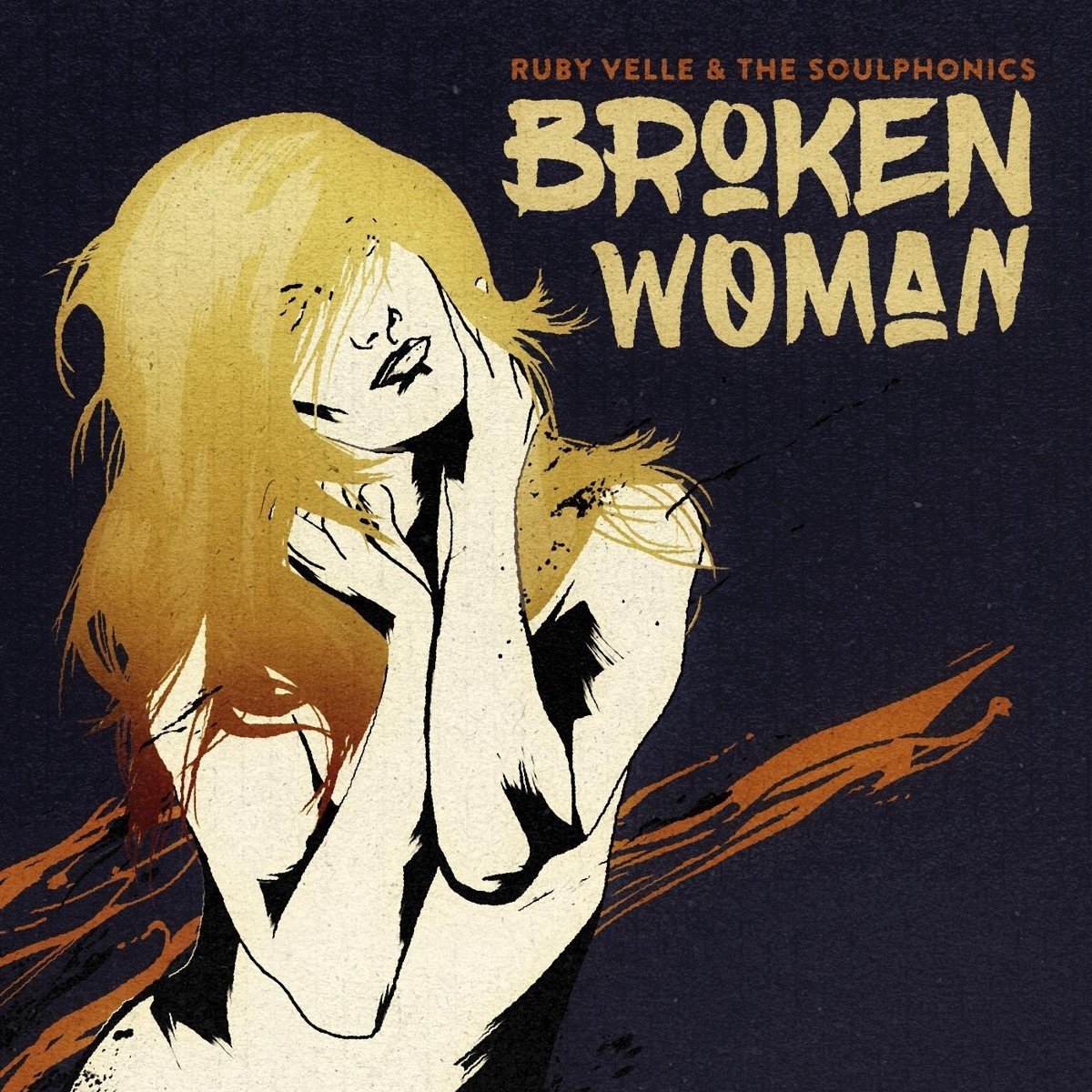 Ruby Velle & The Soulphonics - Broken Woman (7" Single) (Coloured Vinyl)