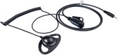 DerComms® Oorschelp headset voor Kenwood portofoon PKT23