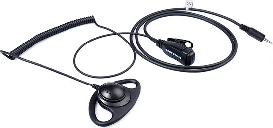 DerComms® Oorschelp headset voor Kenwood portofoon PKT23 | bol.com